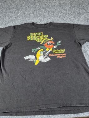 Vintage 1993 GMU Midnight Madness T Shirt XL Oneita Power-T Single Stitch George